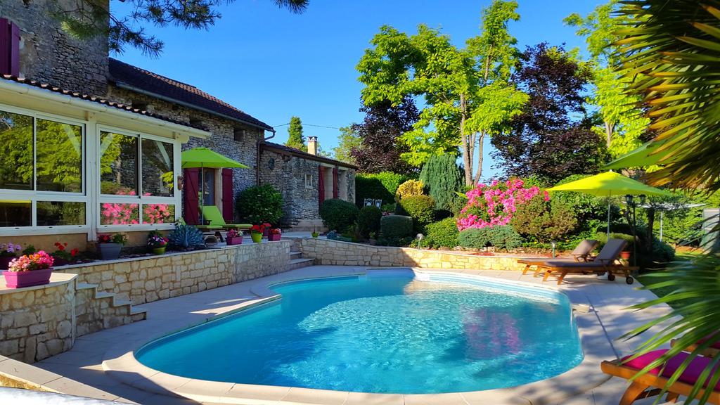 Готель Domaine De La Dame Blanche Siorac-en-Perigord Екстер'єр фото